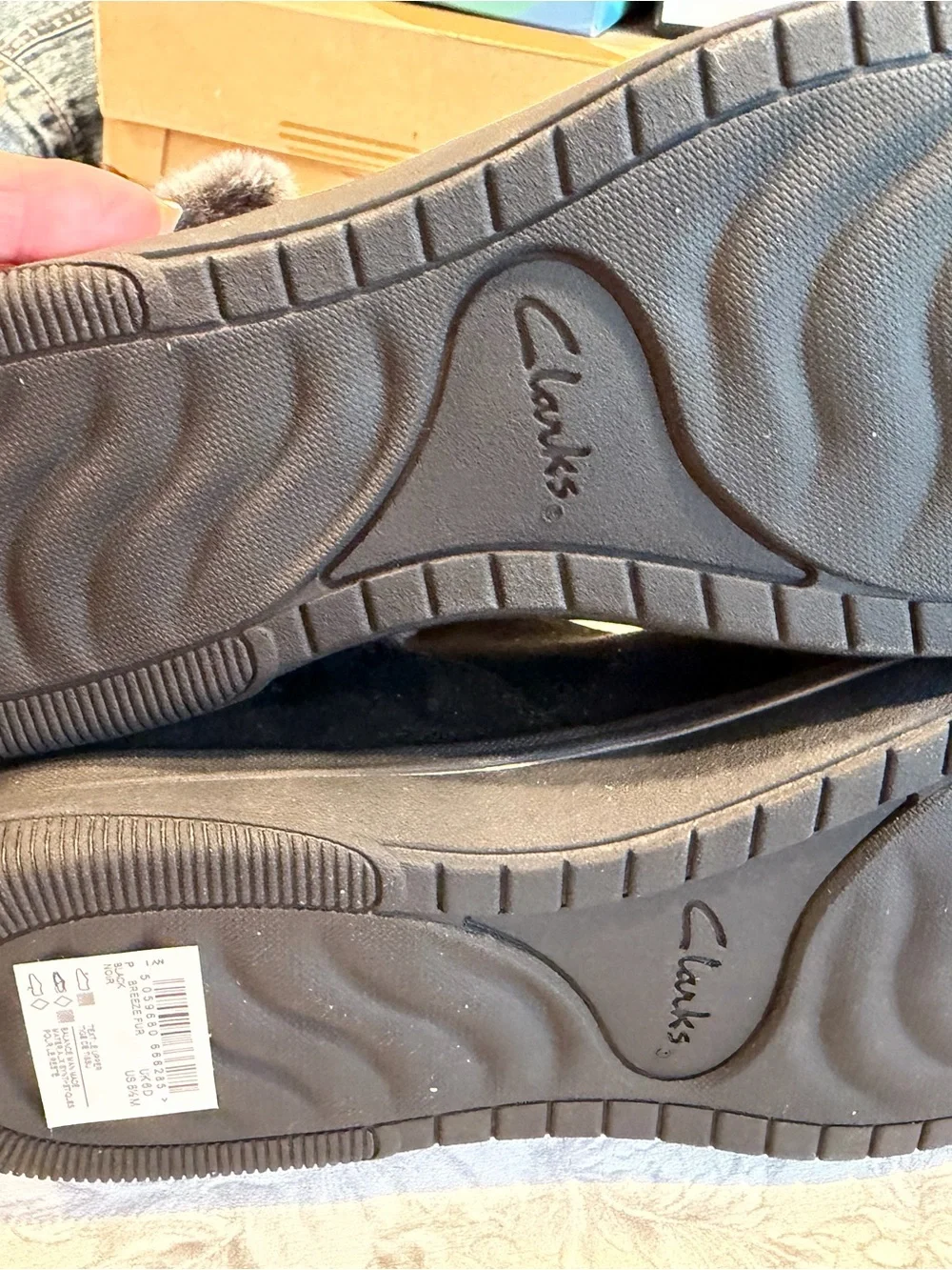 Clarks stylish black